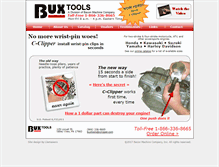Tablet Screenshot of buxtools.com